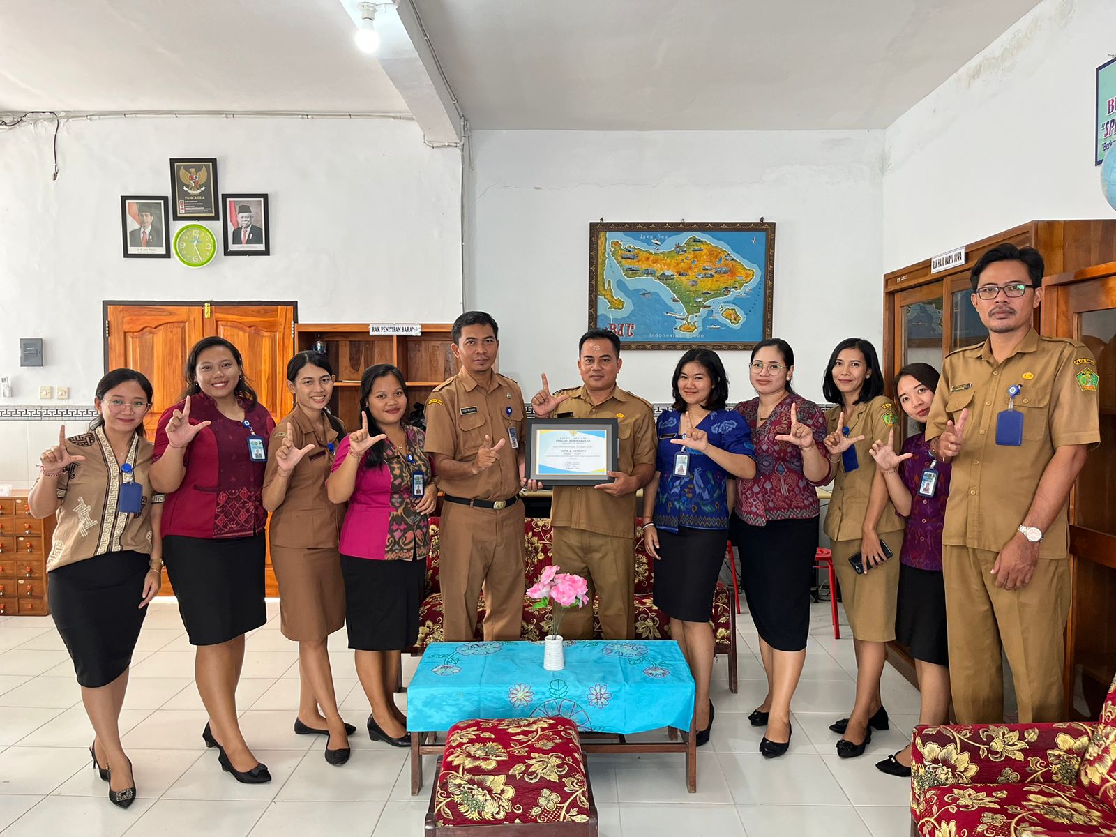 Perpustakaan Cemerlang Spenduyo Meraih Juara 1 Tk. Kabupaten